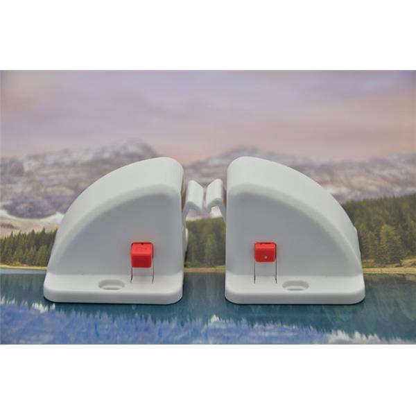 White Color Child Safety Cabinet Locks Prevent Babies From Eating Dangerous Medicine