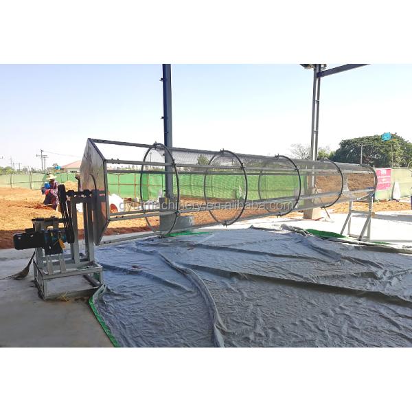 2024 Design Full Automatic Palm Fruit Fiber Separator for Extracting Coconut Husk Fiber