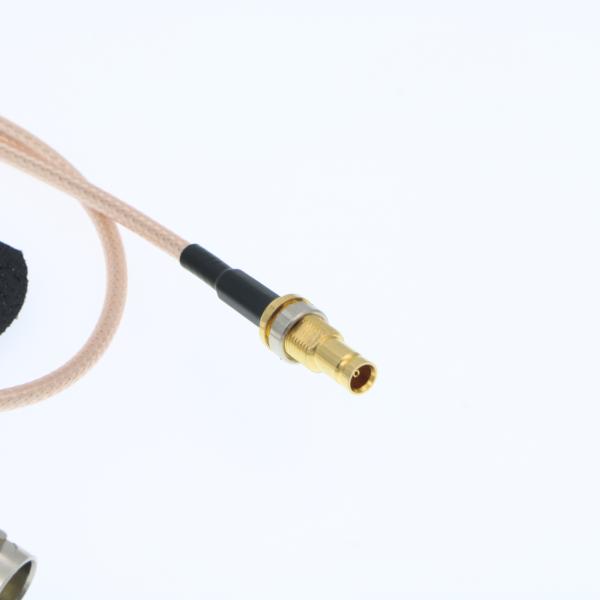 DIN 1.0/2.3 Mini BNC Female to BNC Female Extension Cable for Blackmagic HD SDI