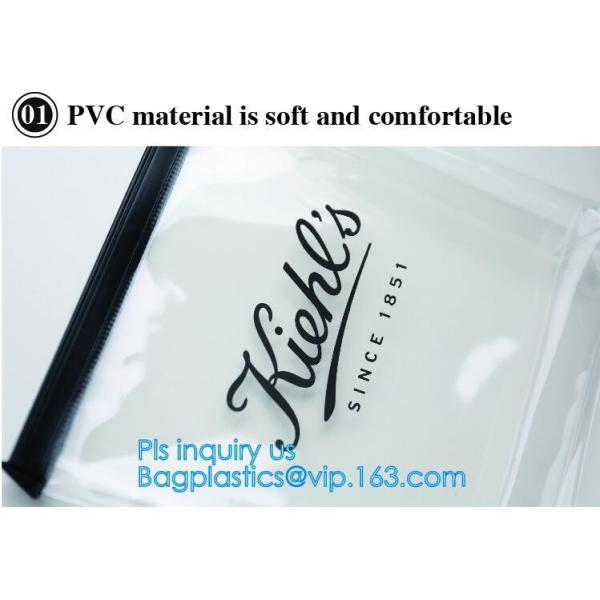 plastic slider zip lock plastic cosmetic bags with customer printing, stand up zipper bag/mattress storage bag with zipp