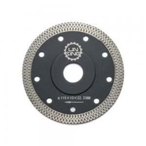 China Wet Dry Cutting Diamond Circular Saw Blade 115mm 10 Teeth per Inch for Porcelain Mesh on sale