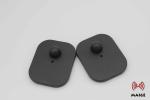 Large Square 82mhz Rf Security Tags Clothing Shop Use Long Detection Range