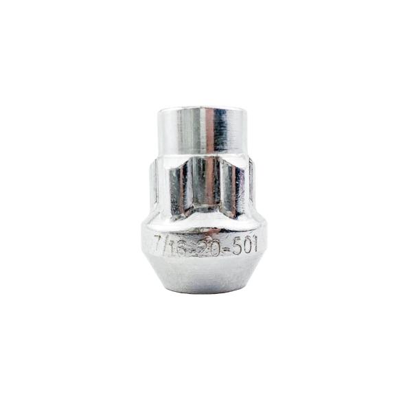 Quality Wheel Lock Set 4+1 Key Auto Parts 7/16-20 Chrome Five Flower Lug Nut for sale