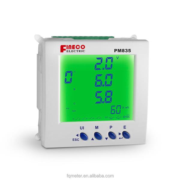 Quality Panel Install PM835 Programmable Digital Power Meter High Accuracy Class1 Measurement for sale