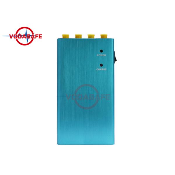 Full Band Vehicle GPS Jammer 2.5 Watt Built In Rechargeable Li - Ion Battery