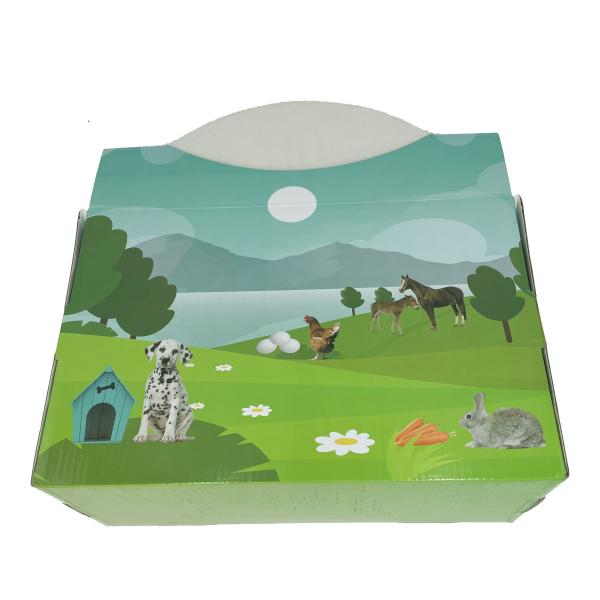 2024 Customized Stand Display Corrugated Dump Bin Cardboard Display Book/Caard Packaging Box, Display for Books, Bookshe