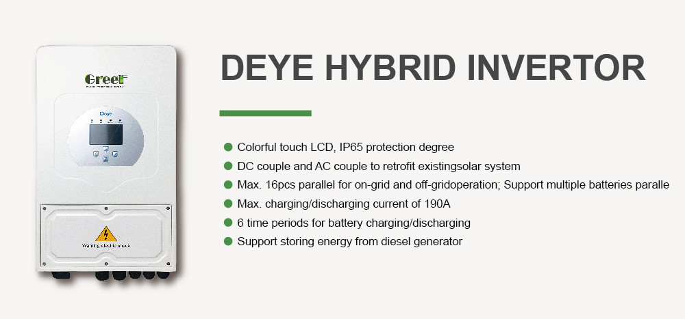 Lithium Battery Hybrid Solar System Hybrid Solar Power Generation System