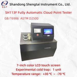 Wholesale Single Hole Fully Automatic Cloud Point Analyzer 199 Sets Storage ASTM D2500 from china suppliers