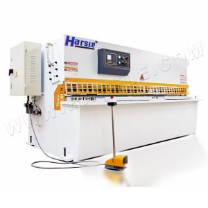 China Hydraulic shearing machine price, QC12K-12×2500 plate cutting machine with E21S on sale