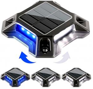 Wholesale Outdoor LED Marine Solar Dock Light Warning Step For Driveway 123*123*23 MM from china suppliers