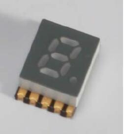Quality Single Digit LED SMD Display 0.2 Inch 5.08mm Size Common Cathode for sale