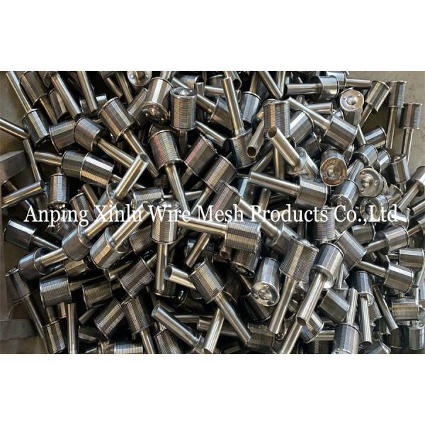 Standard Long Neck Stainless steel Wedge Wire Johnson Screen Nozzle for water ion exchange system