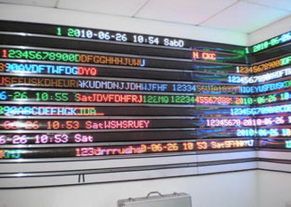 Quality Outdoor Programmable Scrolling LED Sign , High Brightness LED Text Display Board for sale