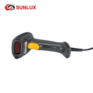 Wholesale Black 1D Handfree Wired Laser Barcode Scanner With USB COM from china suppliers