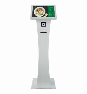 China Free Standing 21.5 Touchscreen Self Service Kiosk With Thermal Printer on sale