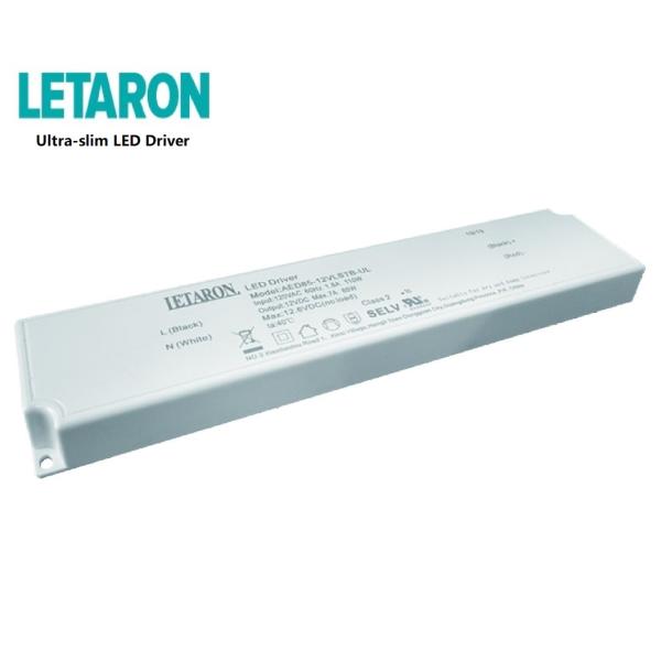 Letaron 12v Led Power Supply Ultra Thin LED Driver Class 2 Protection