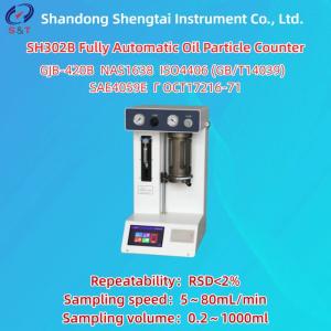 Wholesale Advanced Fully Automatic Oil Particle Counter Sampling 5～80mL/Min Photoresist Method ISO4406 from china suppliers
