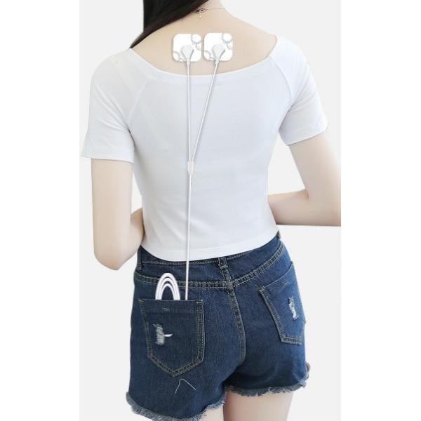 Creative Mobile Phone Line Control Intelligent Cervical Massager Ems Unit