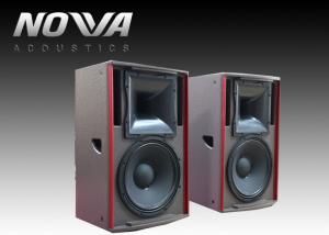 Wholesale 450 W Full Range Speakers 8ohm 127dB For Stage Events , Textured Black Paint from china suppliers