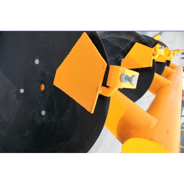 Pipe disc plough