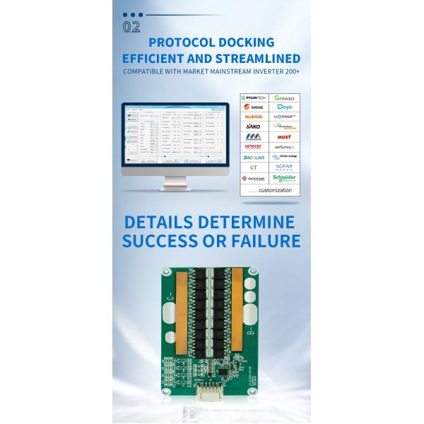 KLS 3.7v Battery Pack BMS for E-bike: 4s 72v Li Ion 18650 BMS, 25a - 80a, Charging Voltage 54.6v with Balance