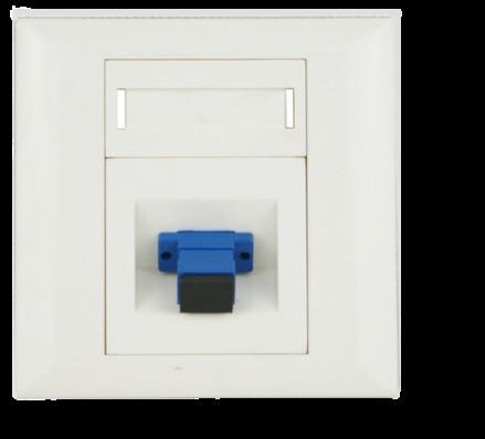 Quality IP20 Rated LC/SC Socket Installation NASA-Approved Fiber Alignment Techniques Switch and Sockets for sale