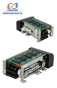 China Motorized ATM Contact Hybrid Card Reader / Writer , SIM Card Reader DC 12V on sale