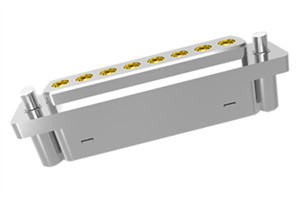 Hi-Rel RF 8 Position High Frequency Integrated Connector For Cable
