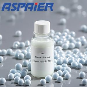 Wholesale The 26°C Phase Change Microcapsules Can Keep The Room Temperature Relatively Stable from china suppliers