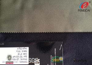 China Three Layer Waterproof Softshell Fabric , Jacket Fleece Fabric 75D/144F on sale