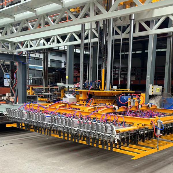 Brick Stacker Fired Clay Brick Making Machine For Extruding Mud Columns In Auto Brick Plant