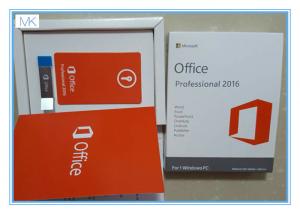 China Microsoft Windows Software / Microsoft Office 2016 Pro Plus For 1 Windows/PC Life Time on sale