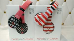 China 2018 New HELLO KITTY Solo 3 Wireless - Beats By Dre. - Special Edition Headphones made in China gregheadsets.com on sale