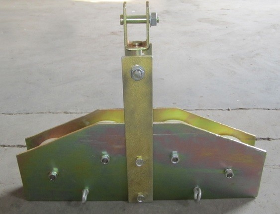 Fiber Optic Cable Tools 20KN Cable Pulley Block for Stringing OPGW Max 22mm diameter