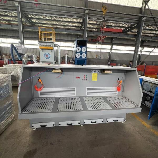 High Quality Downdraft Table Industrial Grinding Dust Collector with Motor Down Draft Table Metal Polishing