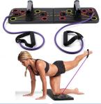 push up rack board system push up board with reistance band push up board system