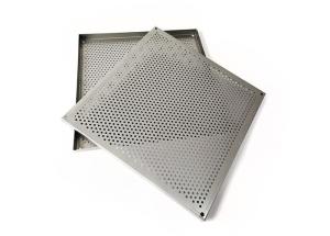 China Width 1m Perforated Mesh Sheet , Decorative Perforated Sheet Metal 3mm Hole on sale