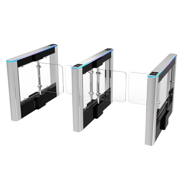 Data Center Security Turnstile Gate Dual Authentication And Emergency Override