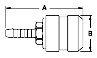 IATF 16949 Plastic Compressed Air Pneumatic Quick Coupling