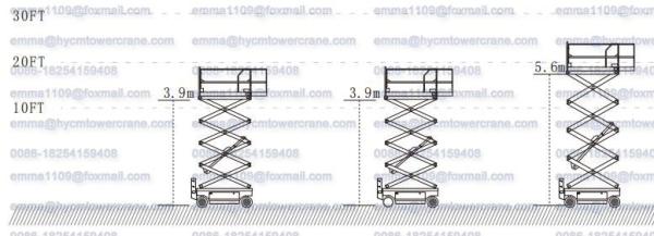 Quality Self Propelled Outdoor Mobile Aerial Working Scissor Lift with Best Service for sale