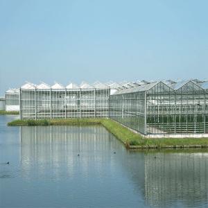 Portrait Landscape Greenhouse Solar System 3KN/M2 Snow Load