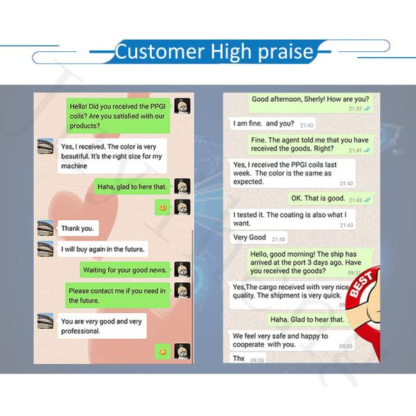 Hot Dipped Painted Sheet Metal Coils 0.4mm Metal Roofing Coil DX51D Color Code 9016