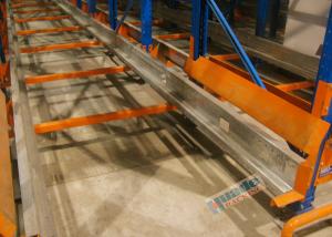 China Heavy Load Radio Shuttle Racking , Pallet Shuttle Racking Battery Powered on sale