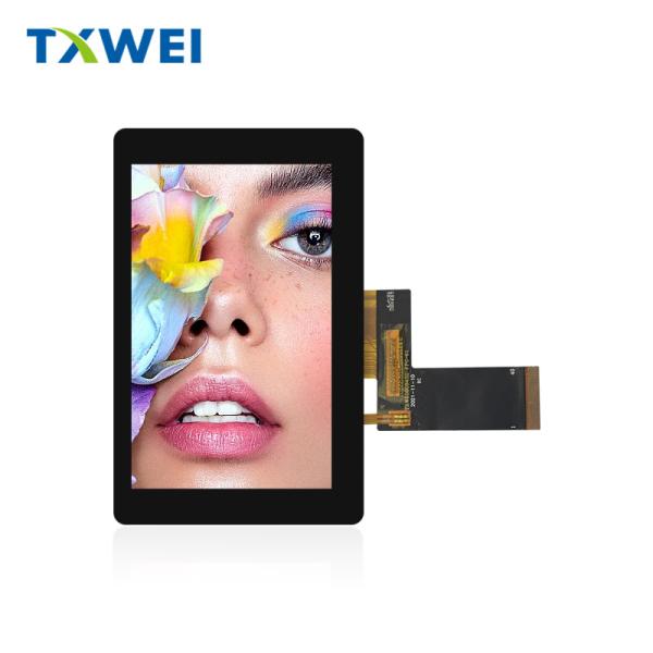 5-inch TFT LCD Display Module with Touch Screen 800x480 Definition LCD Screen