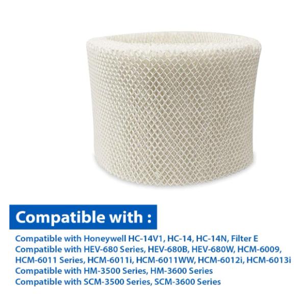 High Performance Wick Humidifier Filter For Vicks & Kaz WF2 Vicks V3500n Series