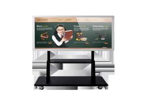 China 86 inch interactive flat panel multi touch screen interactive smart board display whiteboard manufacture on sale