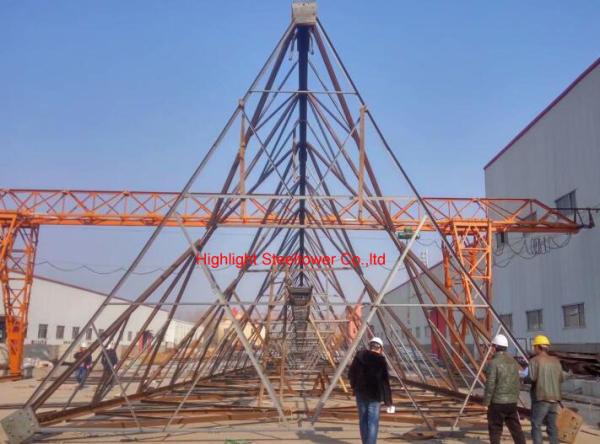 Quality Angular Ground Based Telecom Towers With Prefabricated Foundation RDS Tower for sale