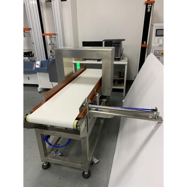 Conveyor Belt Food Metal Detection Machine With Push Rod Rejection Device