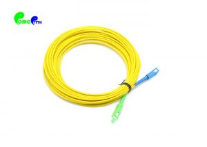 Wholesale Simplex SC APC - SC UPC OS2 Fiber Optic Patch Cable LSZH 3.0mm Fiber Patch Cord Jumper from china suppliers