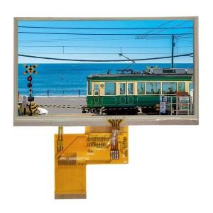 Wholesale 800xRGBx480 Parallel LCD Display IPS 5 Inch Resistive Touch Screen Display 800*480 from china suppliers